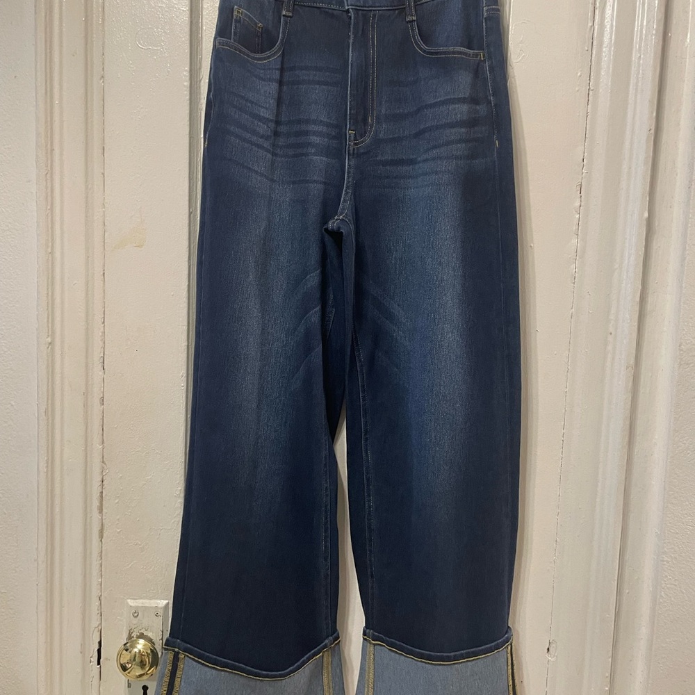 HALARA Wide Leg Denim Jeans - Picture 8 of 11